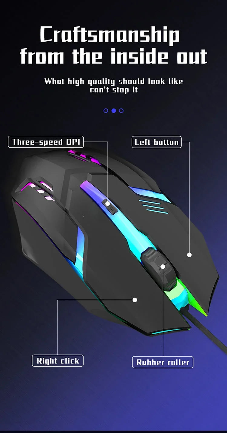Gaming Mouse USB RGB Mouse