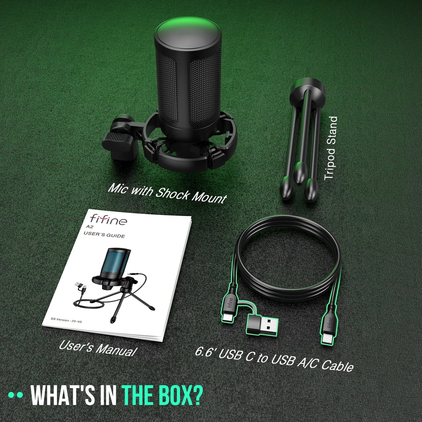RGB USB Gaming Microphone