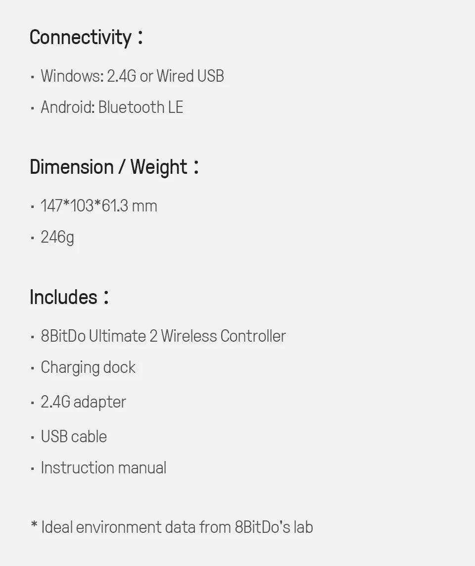 8BitDo Ultimate Gaming Controller