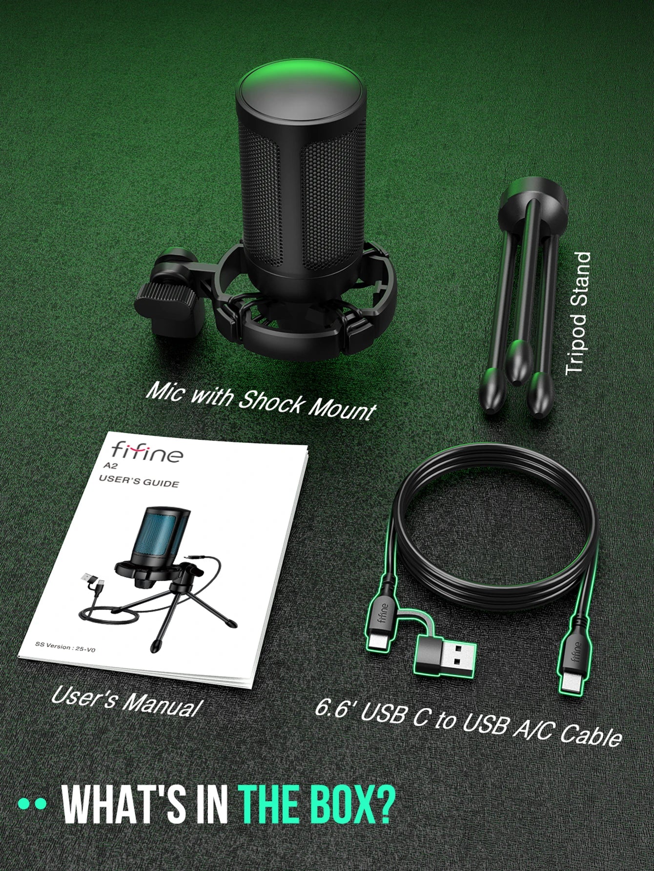 RGB USB Gaming Microphone