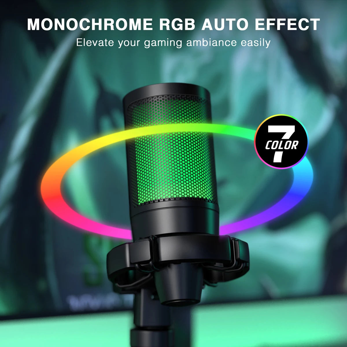 RGB USB Gaming Microphone