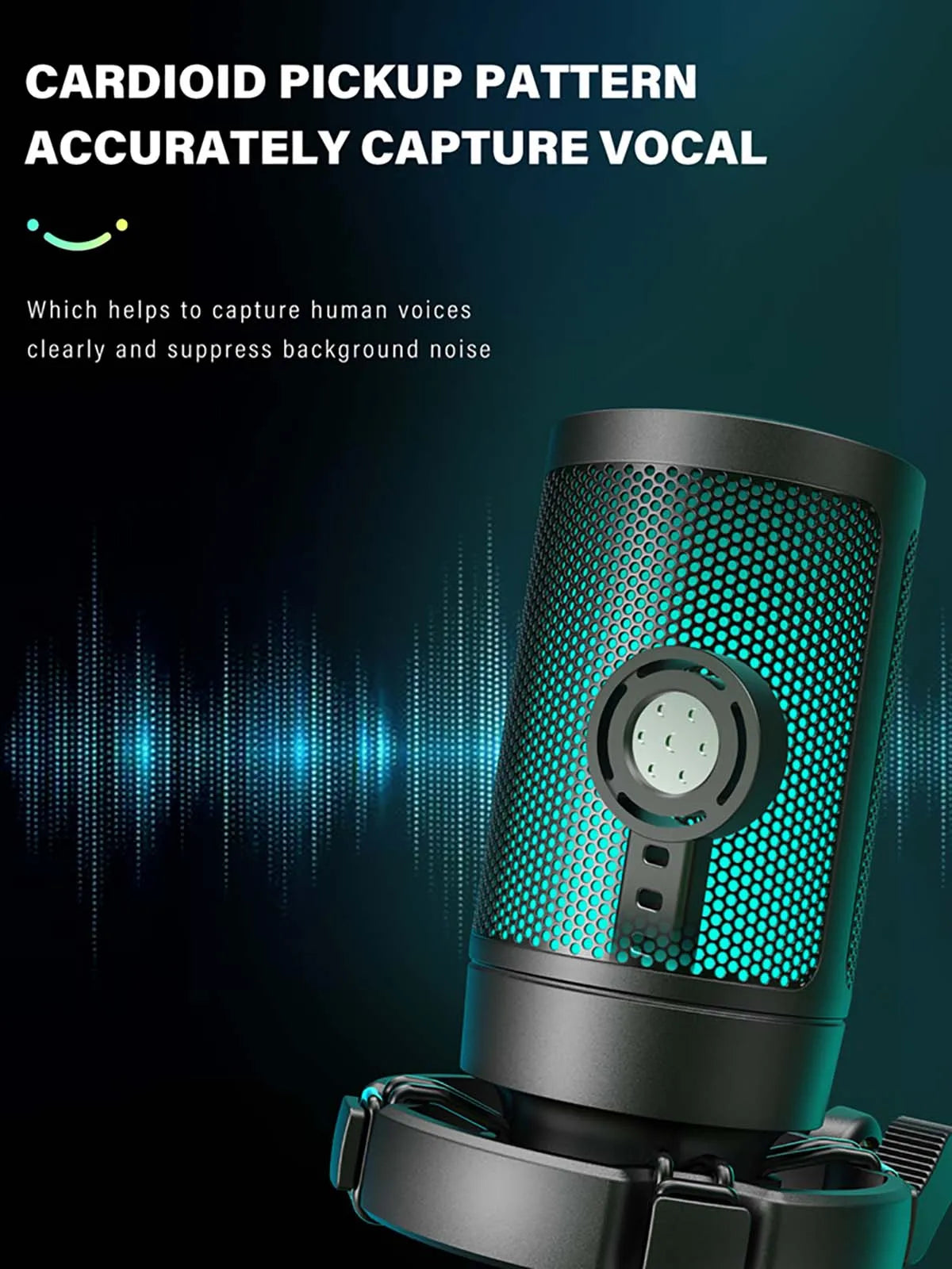 RGB USB Gaming Microphone